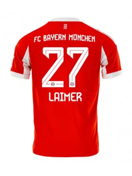 Billige Bayern Munich Konrad Laimer #27 Hjemmedrakt 2025-26 Kortermet